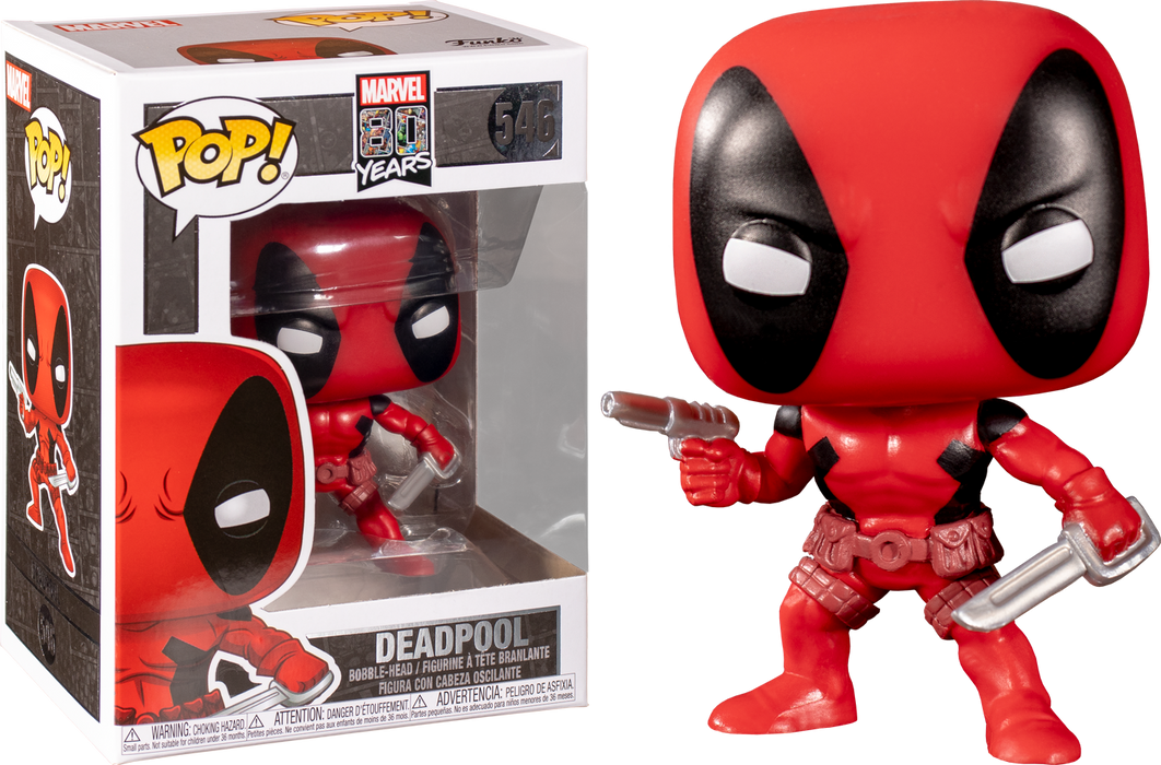 Funko Pop! Deadpool - Deadpool First Appearance 80th Anniversary #546 - Pop Basement