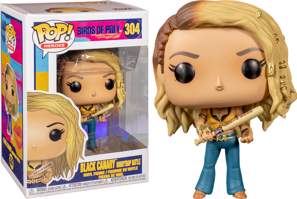 Funko Pop! Birds of Prey (2020) - Black Canary Boobytrap Battle #304 - Pop Basement