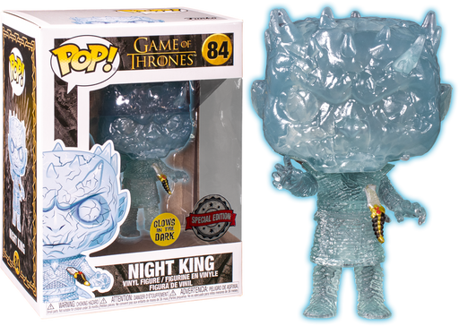 Funko Pop! Game of Thrones - Crystal Night King with Dagger Glow in the Dark #84 - Pop Basement