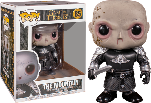 Funko Pop! Game of Thrones - The Mountain Unmasked 6" Super Sized #85 - Pop Basement