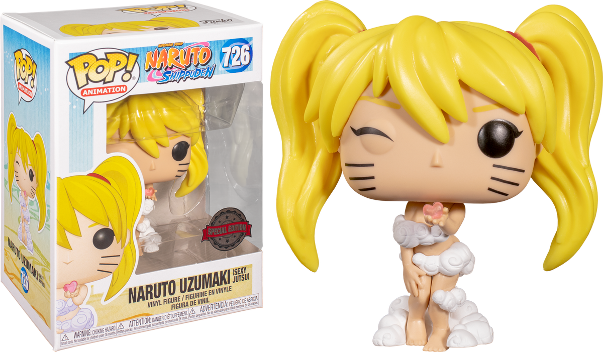 Funko Pop! Naruto: Shippuden - Naruto's Sexy Jutsu #726 - Pop Basement