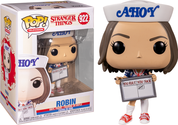 Funko Pop! Stranger Things 3 - Robin #922 - Pop Basement