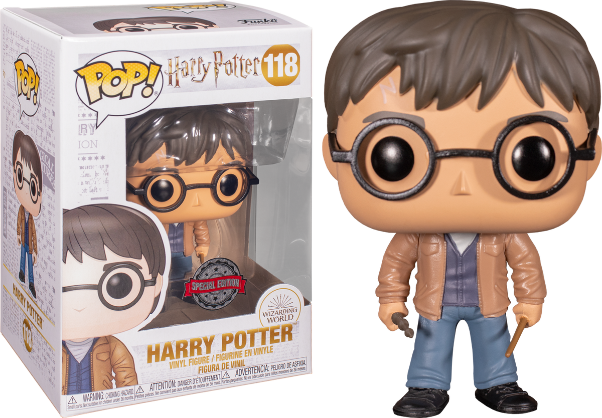 Funko Pop! Harry Potter - Harry Potter with Two Wands #118 - Pop Basement