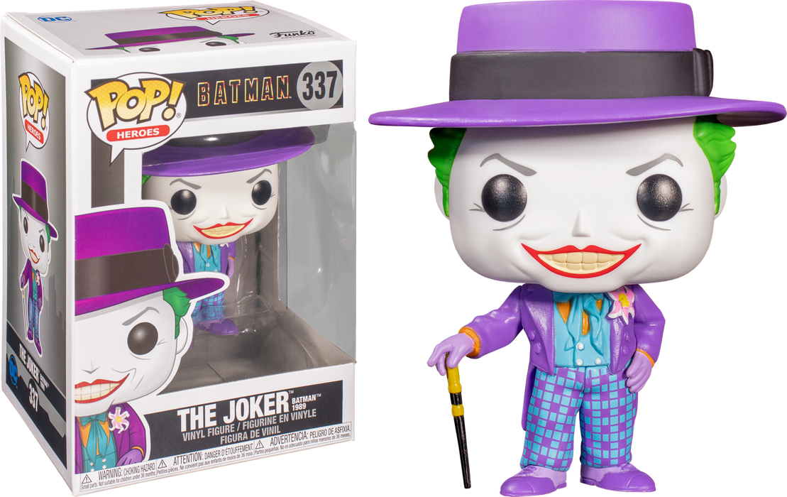 Funko Pop! Batman (1989) - The Joker #337 - Chase Chance - Pop Basement