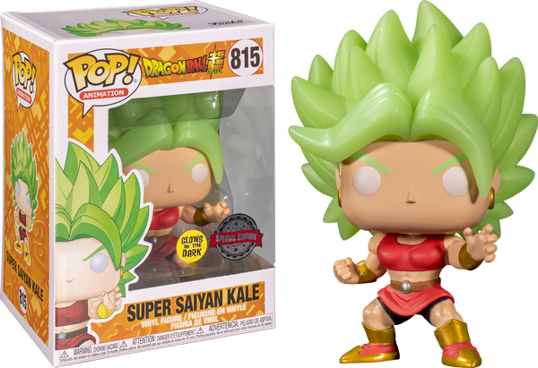 Funko Pop! Dragon Ball Super - Super Saiyan Kale Glow in the Dark #815 - Pop Basement