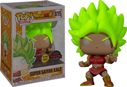 Funko Pop! Dragon Ball Super - Super Saiyan Kale Glow in the Dark #815 - Pop Basement
