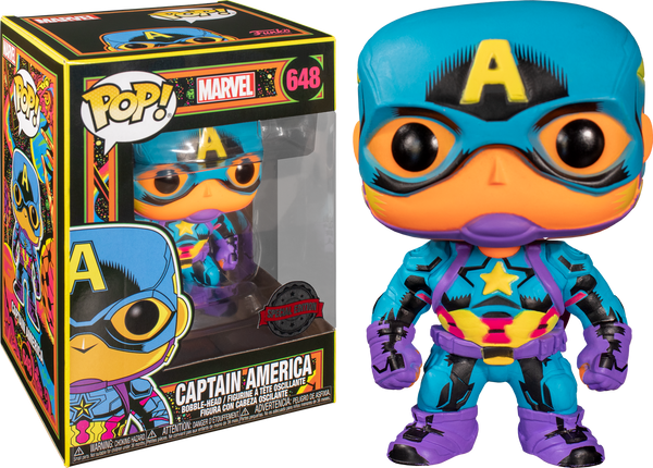 Funko Pop! Marvel: Blacklight - Guardians of the Neon - Bundle (Set of 4) - Pop Basement