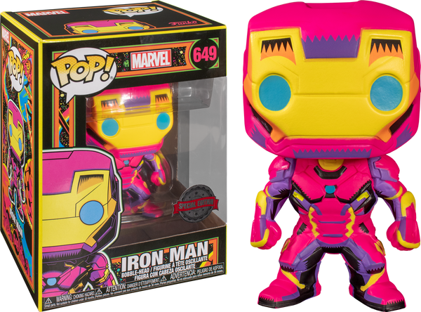 Funko Pop! Marvel: Blacklight - Guardians of the Neon - Bundle (Set of 4) - Pop Basement