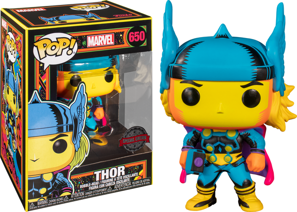 Funko Pop! Marvel: Blacklight - Guardians of the Neon - Bundle (Set of 4) - Pop Basement