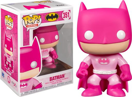 Funko Pop! Batman - Batman Breast Cancer Awareness #351 - Pop Basement