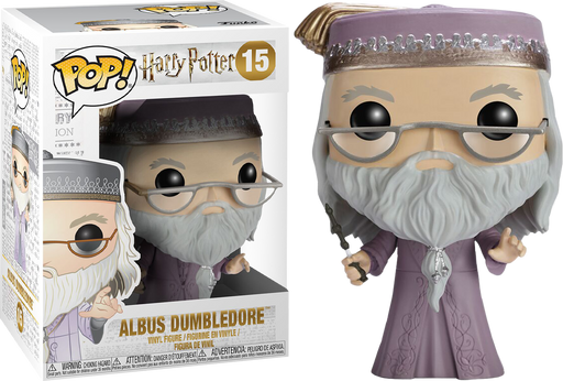 Funko Pop! Harry Potter - Albus Dumbledore with Wand #15 - Pop Basement