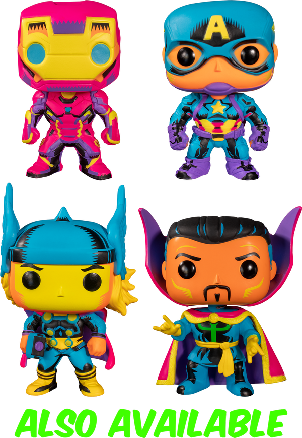 Funko Pop! Marvel: Blacklight - Thor #650 - Pop Basement