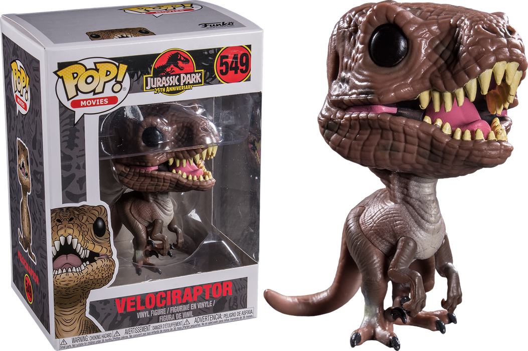 Funko Pop! Jurassic Park - Velociraptor #549 - Pop Basement