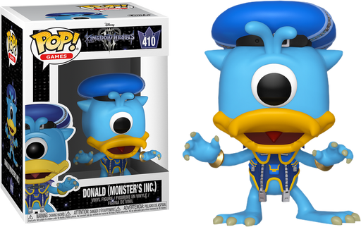Funko Pop! Kingdom Hearts III - Donald Monster's Inc. #410 - Pop Basement