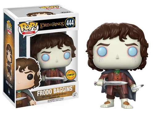 Funko Pop! The Lord of the Rings - Frodo Baggins #444 - Chase Chance - Pop Basement
