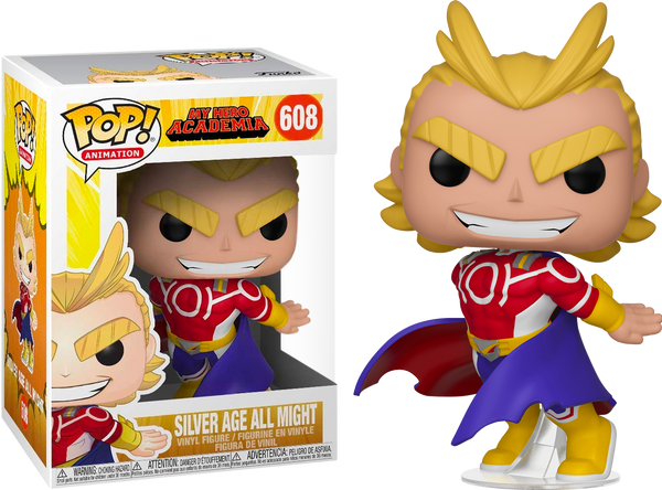 Funko Pop! My Hero Academia - All Might Silver Age #608 - Pop Basement