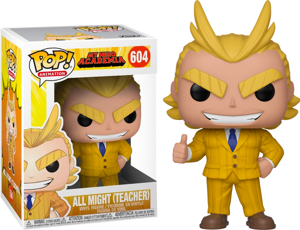 Funko Pop! My Hero Academia - Teacher All Might #604 - Pop Basement