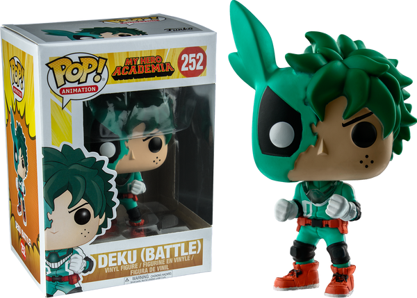 Funko Pop! My Hero Academia - Deku (Battle Damaged) #252 - Pop Basement