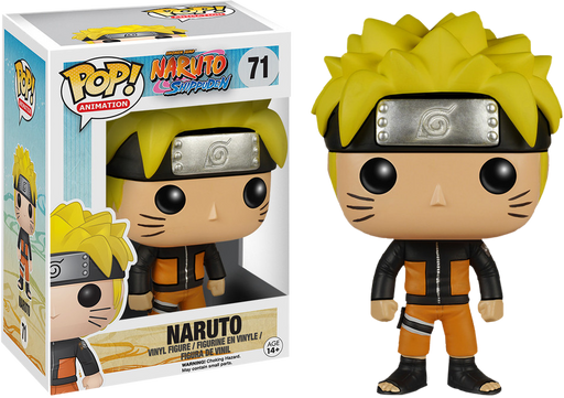 Funko Pop! Naruto: Shippuden - Naruto #71 - Pop Basement