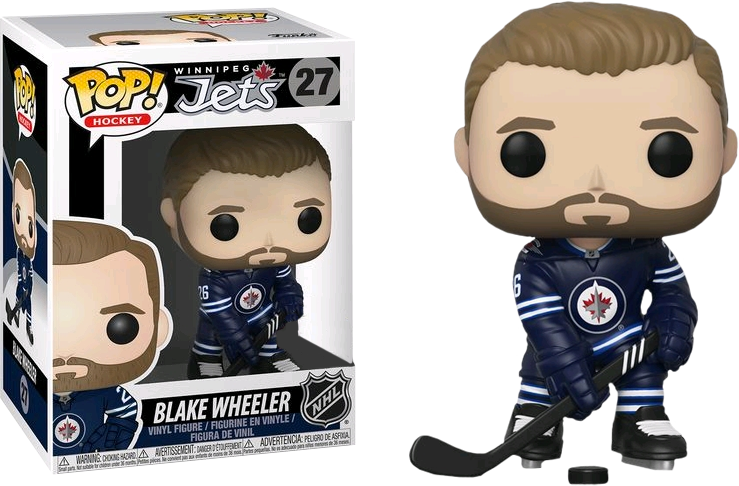 Funko Pop! NHL Hockey - Blake Wheeler Winnipeg Jets #27 - Pop Basement