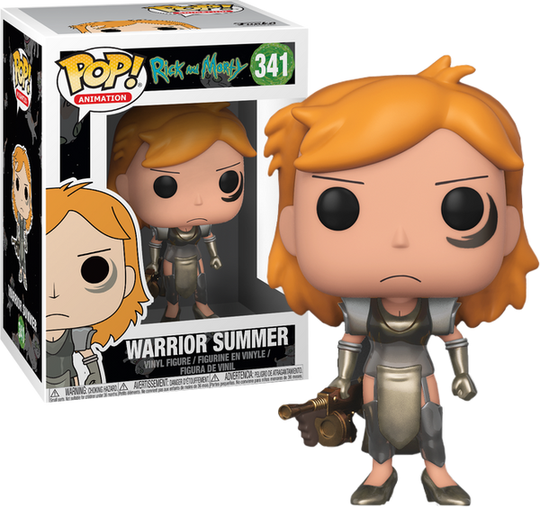 Funko Pop! Rick and Morty - Warrior Summer #341 - Pop Basement