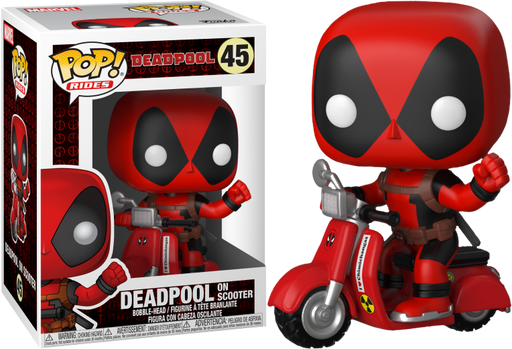 Funko Pop! Deadpool - Deadpool with Scooter #45 - Pop Basement