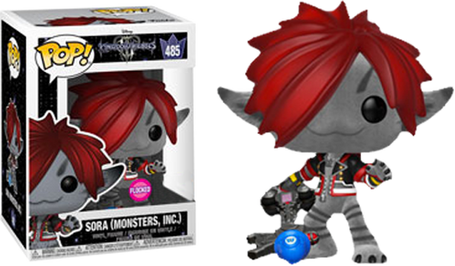 Funko Pop! Kingdom Hearts III - Sora Monster's Inc. Flocked  #485 - Pop Basement