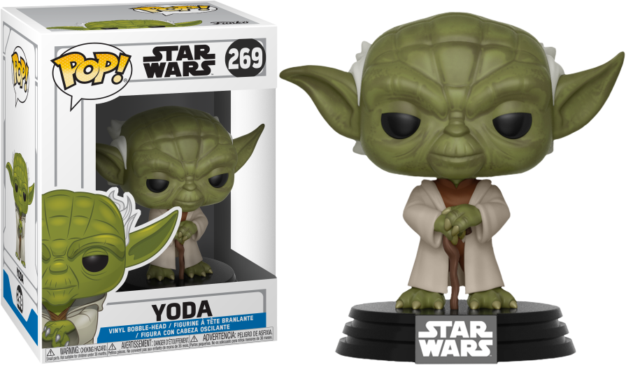 Funko Pop! Star Wars: Clone Wars - Yoda #269 - Pop Basement