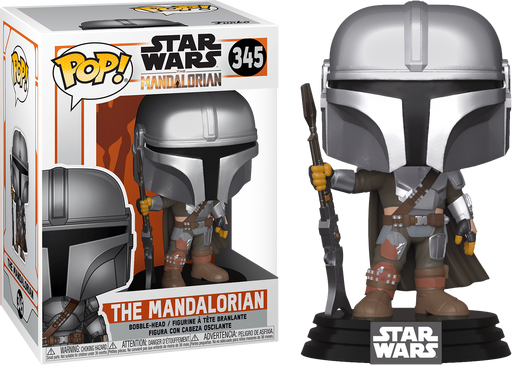 Funko Pop! Star Wars: The Mandalorian - The Mandalorian New Pose #345 - Pop Basement