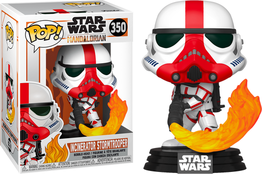 Funko Pop! Star Wars: The Mandalorian - Incinerator Stormtrooper #350 - Pop Basement