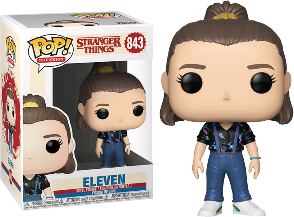 Funko Pop! Stranger Things 3 - Eleven with Overalls #843 - Pop Basement
