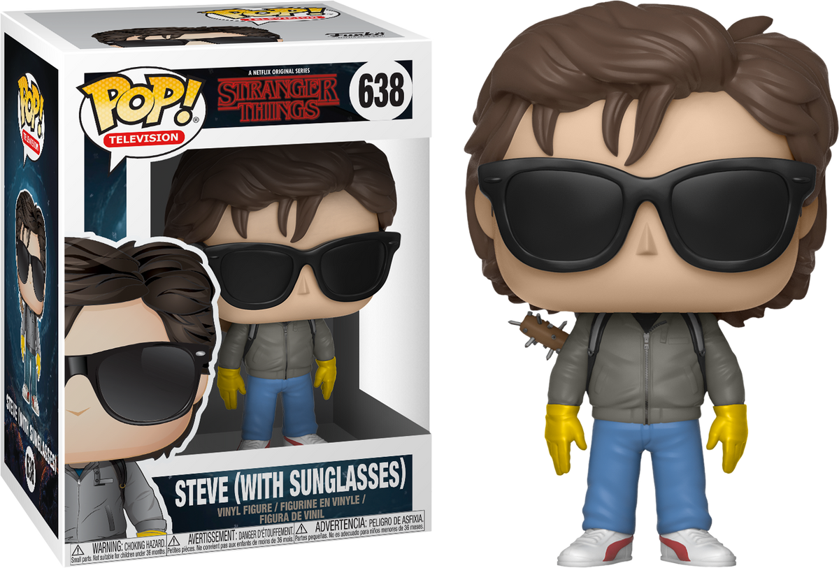 Funko Pop! Stranger Things - Steve with Sunglasses #638 - Pop Basement