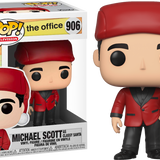 Funko Pop! The Office - Michael Scott as Santa Bond #906 - Pop Basement