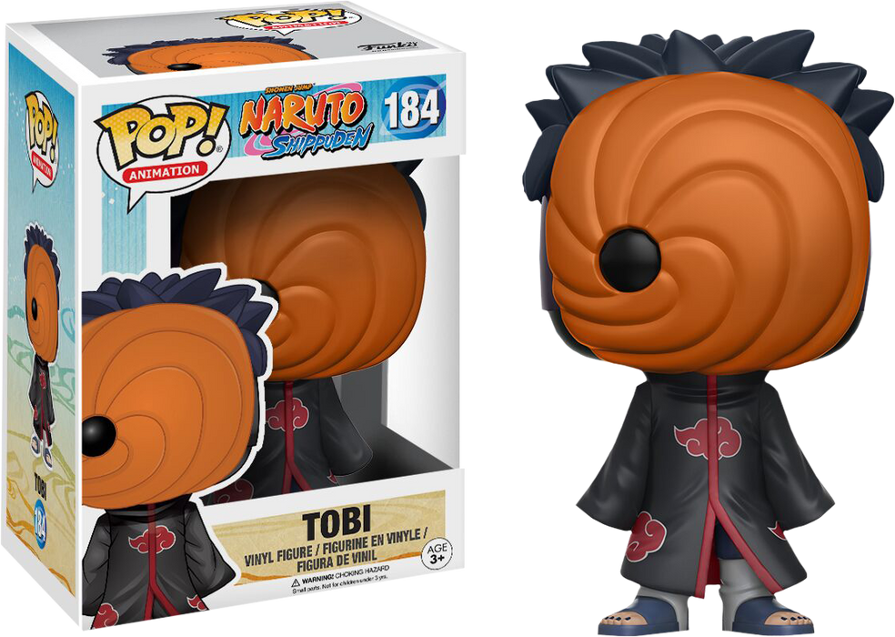 Funko Pop! Naruto: Shippuden - Tobi #184 - Pop Basement